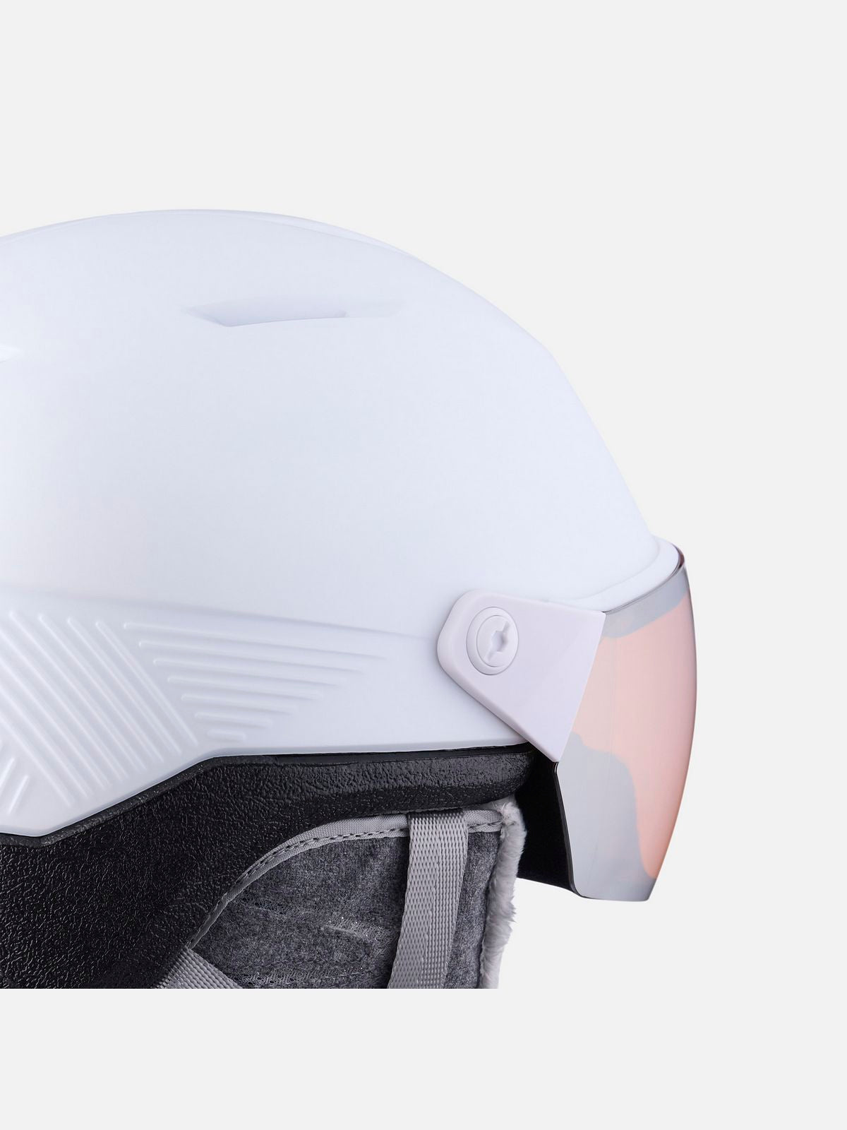 Kask narciarski ROSSIGNOL Fit Visor Impacts W White