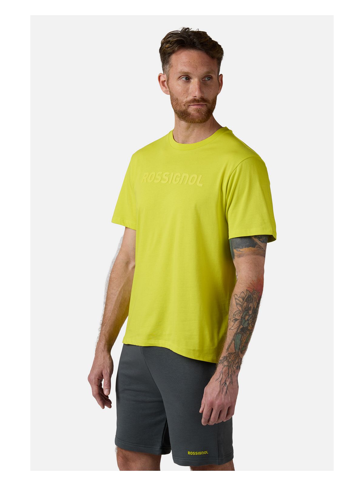 Koszulka męska ROSSIGNOL Prarion Tee zielony - Adventure Sports
