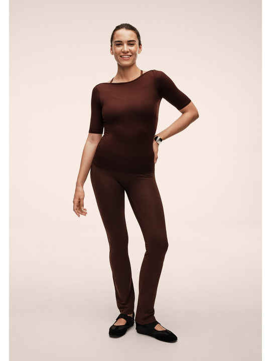 Spodnie damskie CASALL Sublime Straight Pant brązowe

