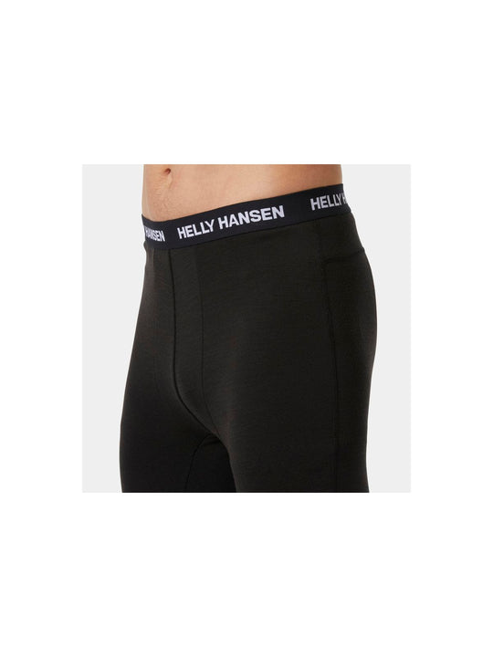 Legginsy męskie HELLY HANSEN Lifa Merino Midweight Pant kolor czarny
