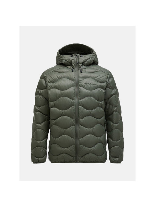Kurtka puchowa Peak Performance M Helium Down Hood Jacket zielony - Adventure Sports
