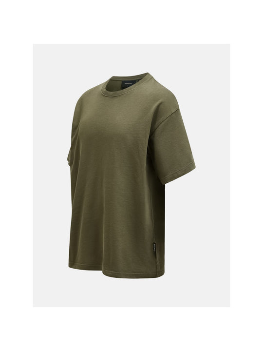 Koszulka PEAK PERFORMANCE M Heavy Cotton Tee zielony - Adventure Sports
