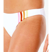 Dół Bikini RIP CURL Wave Shapers Stripe Good - biały - Stroje kąpielowe - Adventure Sports
