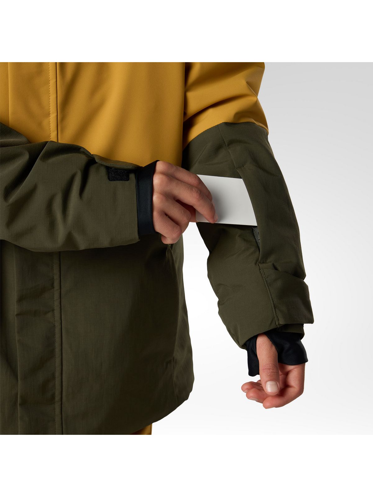 Kurtka narciarska juniorska ROSSIGNOL Jr Outerlimits Insulated Jkt brązowa