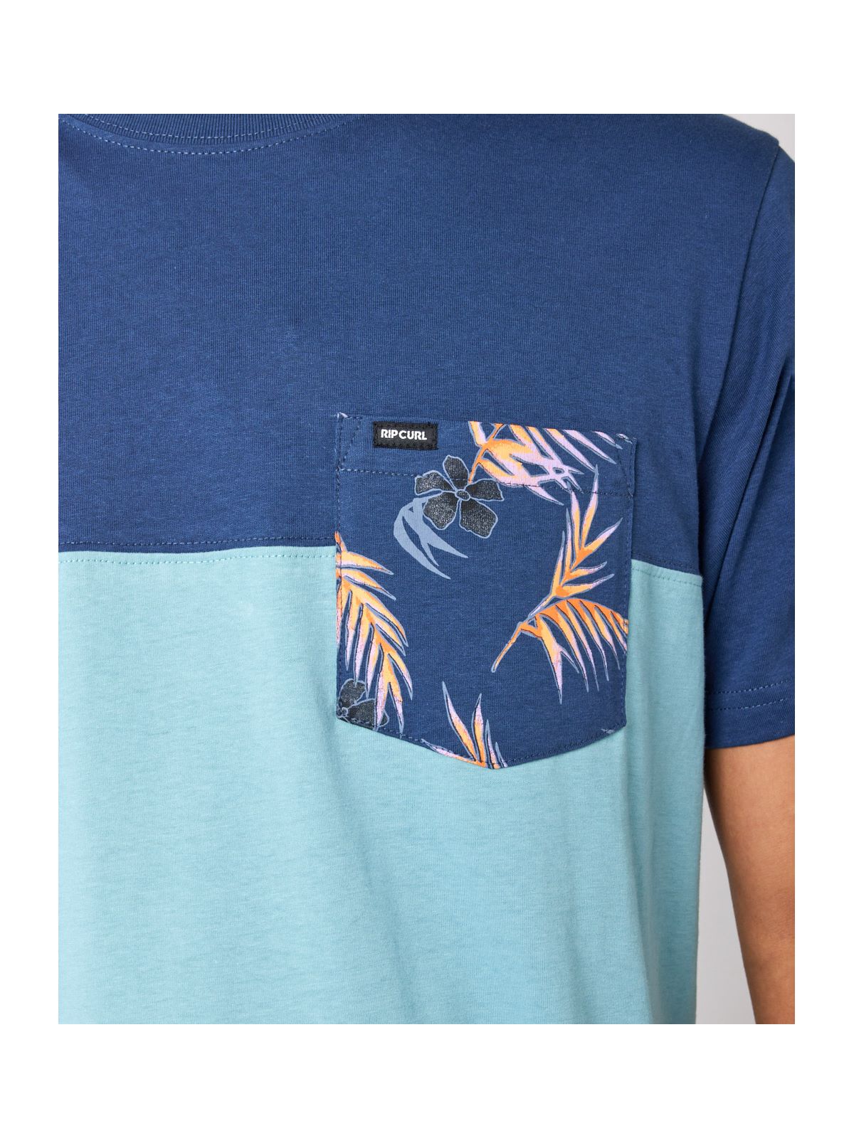 Koszulka RIP CURL Inda Pocket Tee niebieski - Adventure Sports