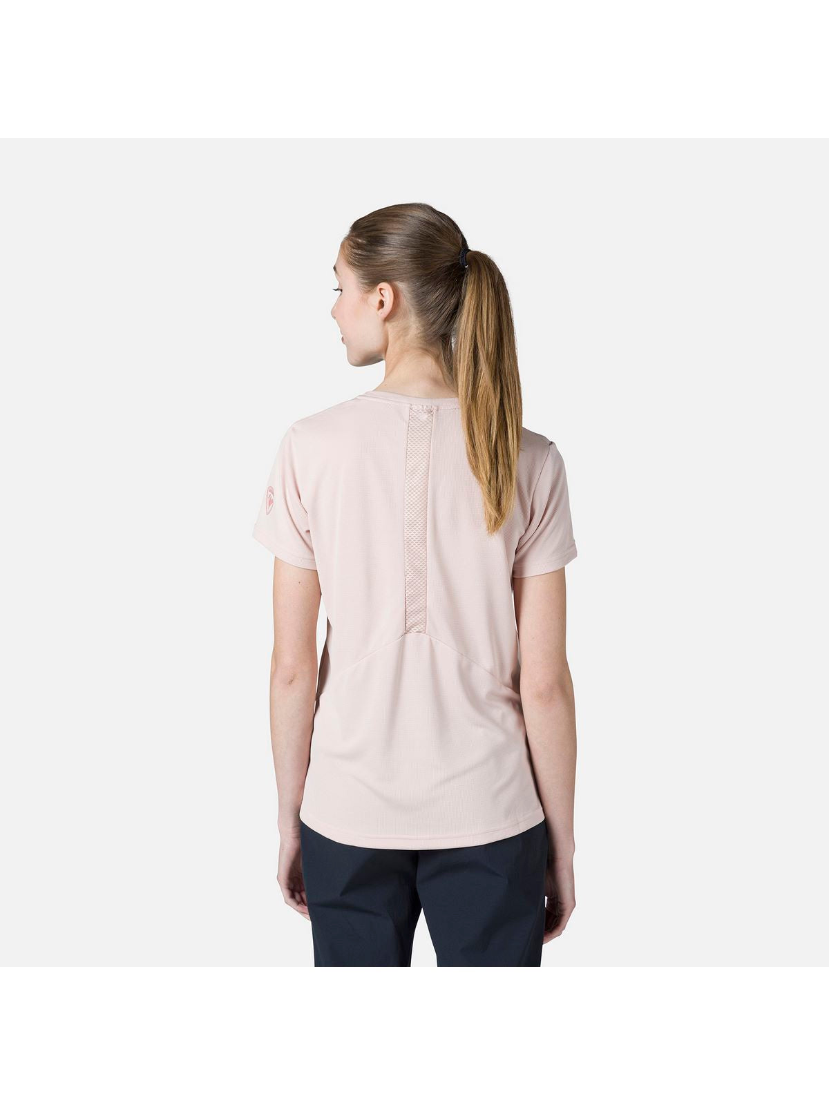 Koszulka Rossignol W Plain Tee różowy - Adventure Sports