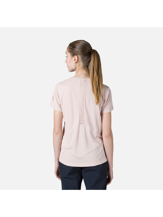 Koszulka Rossignol W Plain Tee różowy - Adventure Sports
