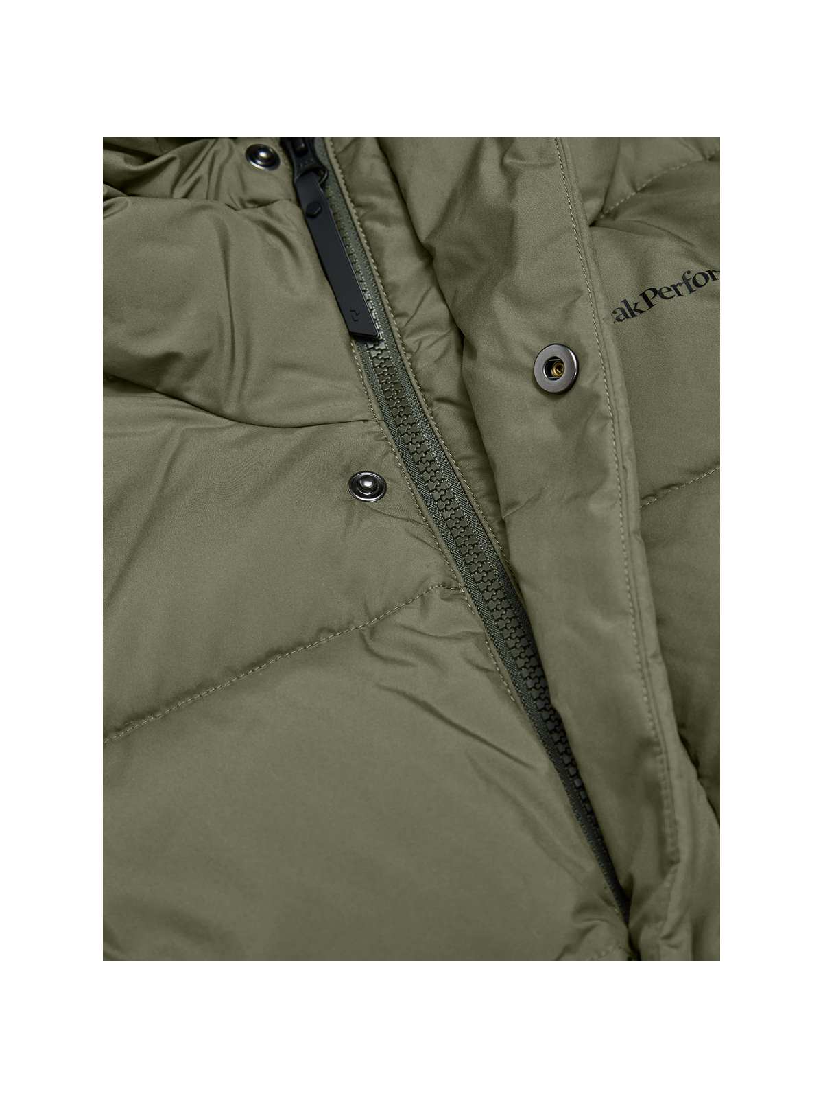 Parka Peak Performance Jr Long Puffer zielony - Kurtka - Adventure Sports