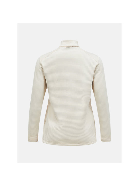 Bluza Peak Performance W Trail Polartec Half Zip beżowy - Adventure Sports

