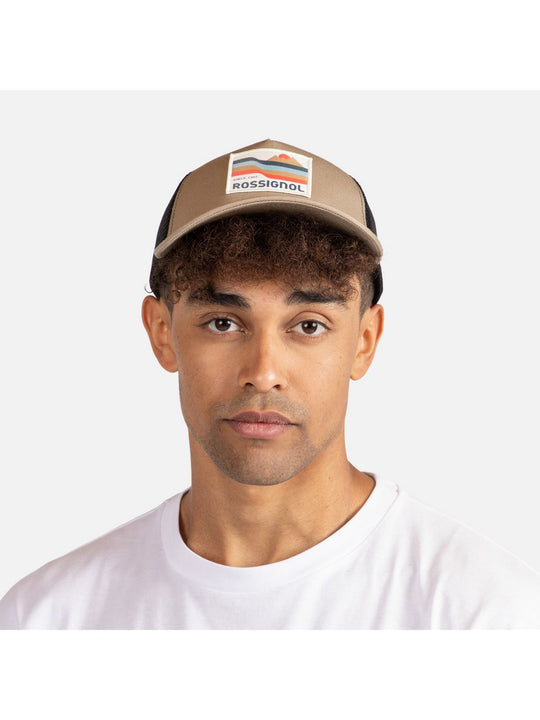 Czapka z daszkiem ROSSIGNOL Waterfall Mesh Cap beżowa - TU - Adventure Sports
