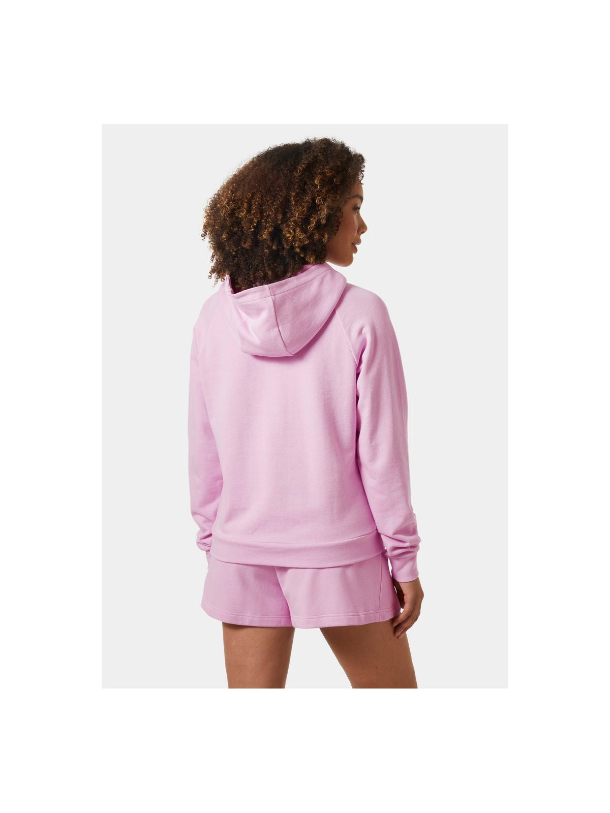 Bluza dresowa damska HELLY HANSEN W Core Graphic Hoodie różowy - Adventure Sports