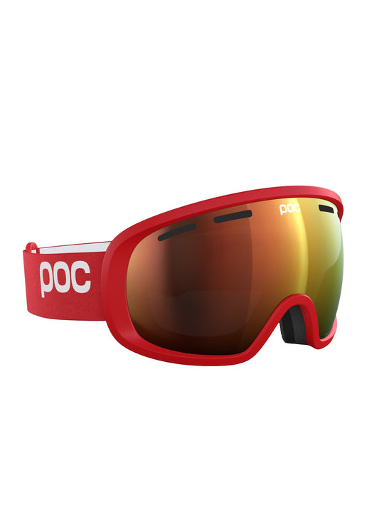 Gogle narciarskie POC Fovea Wide Fit czerwony Cat 2

