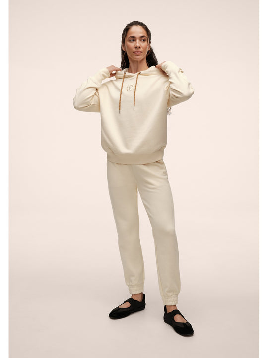 Spodnie damskie CASALL Terry Relaxed Jogger beżowe
