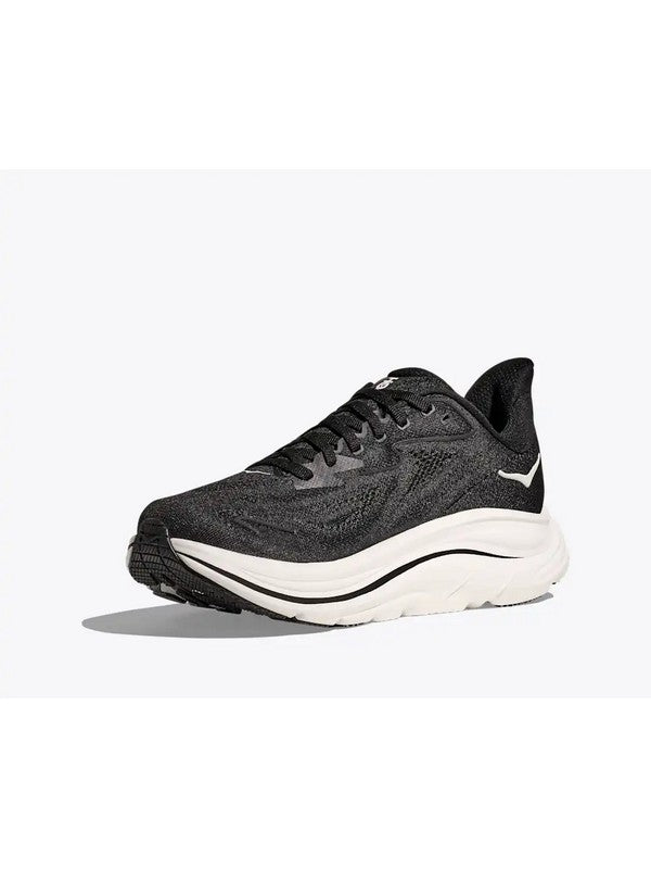 Buty do biegania damskie HOKA W CLIFTON 10 czarno białe