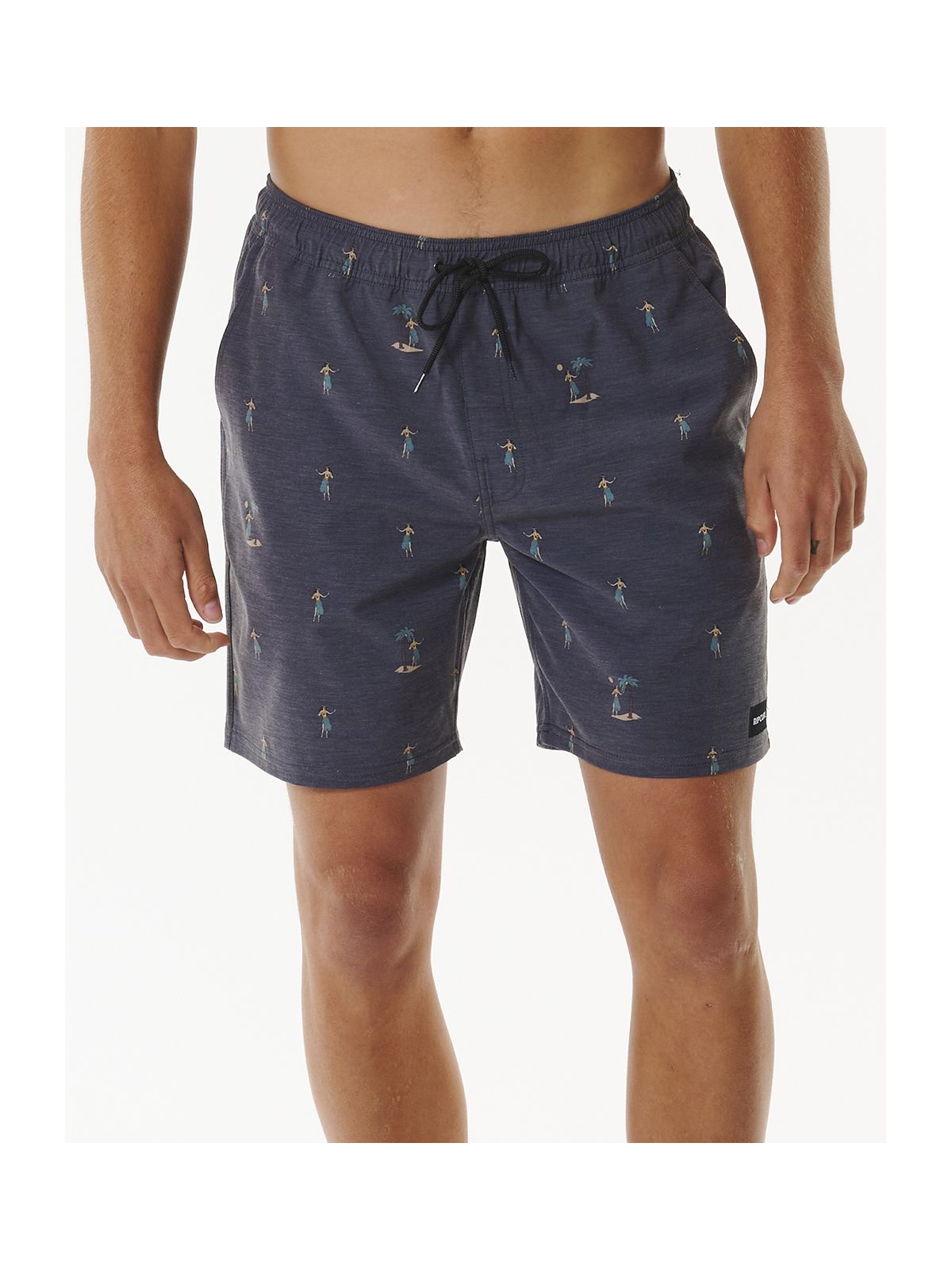 Szorty kąpielowe męskie RIP CURL Hula Breach Volley czarne