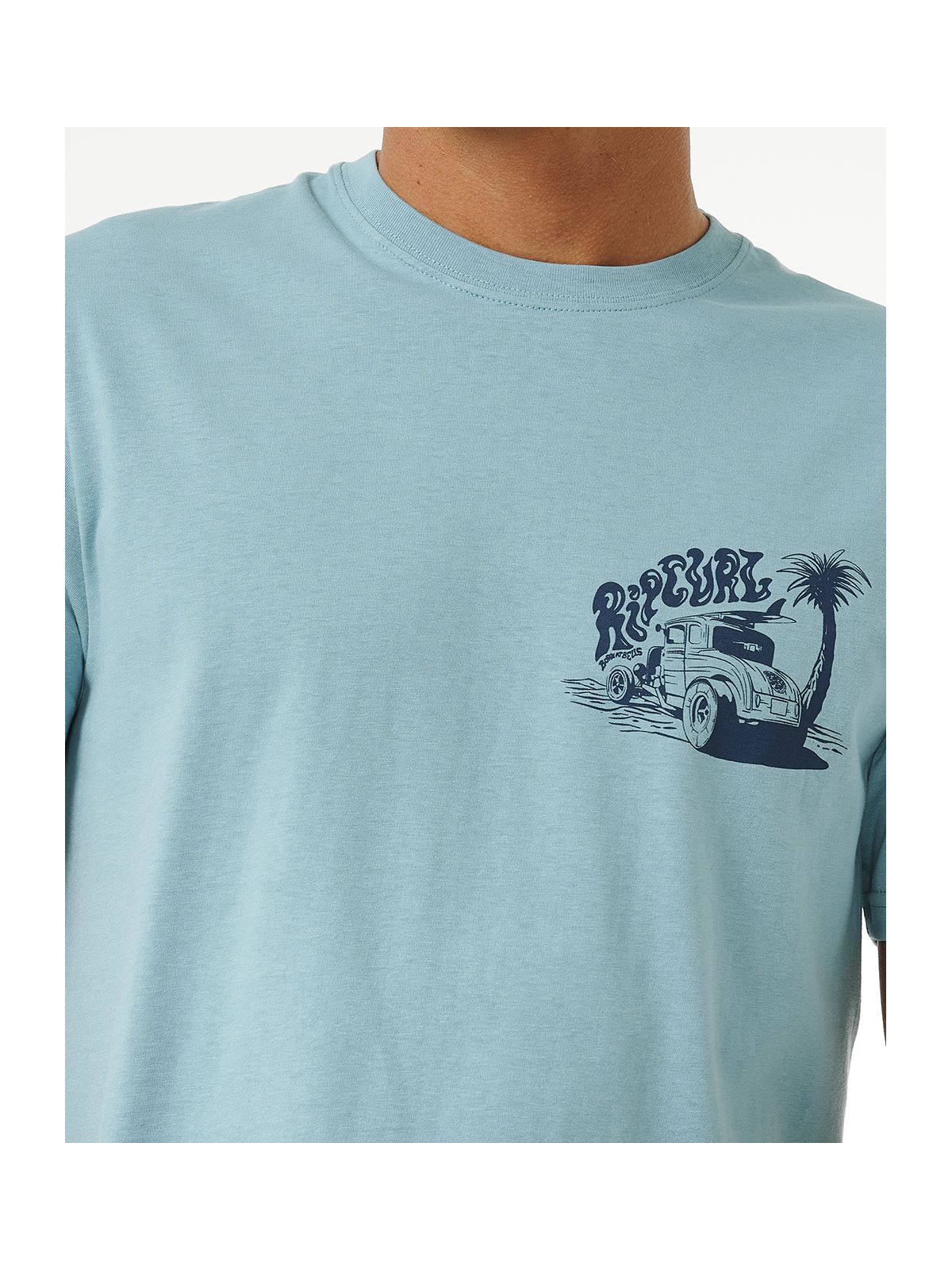 Koszulka RIP CURL Keep On Trucking Tee niebieski - Adventure Sports
