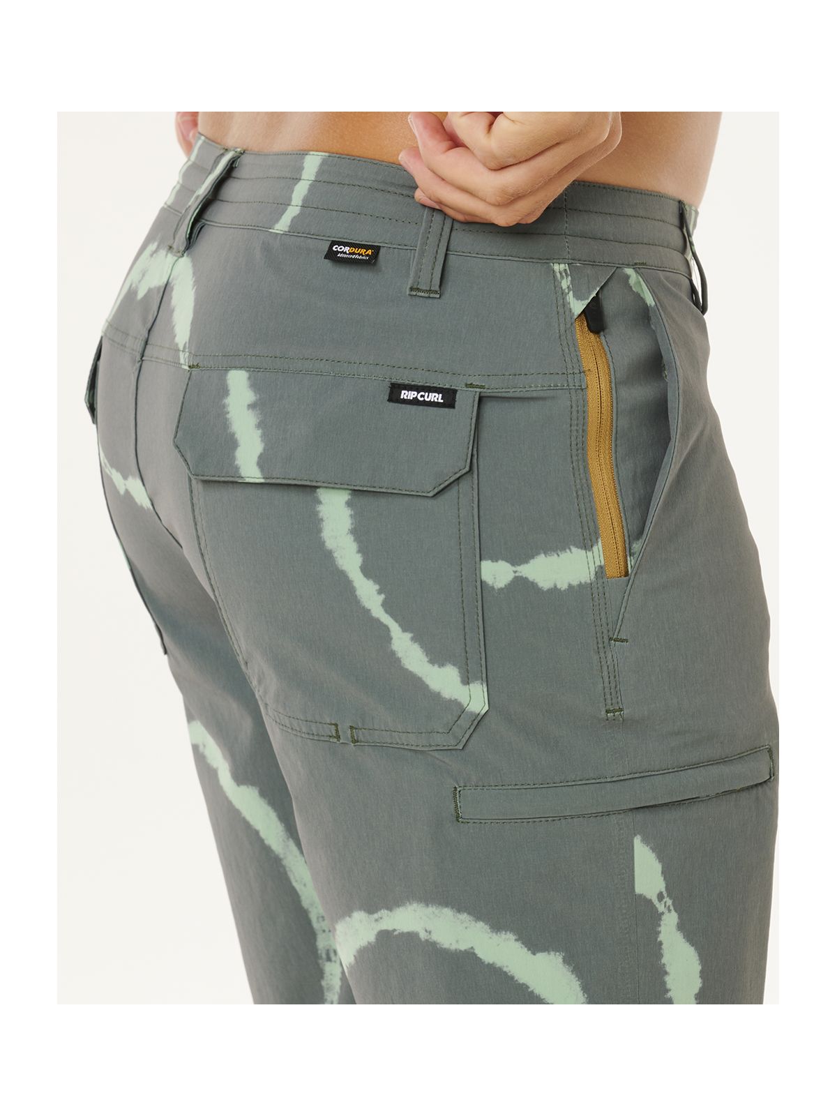 Szorty męskie RIP CURL Boardwalk Global Entry zielone