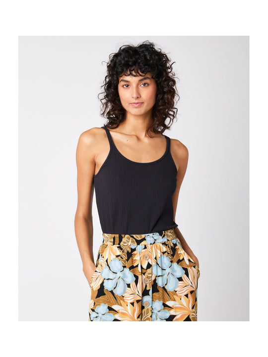 Koszula RIP CURL Amantea Rib Top czarny - Adventure Sports
