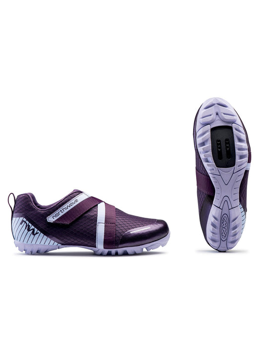 Buty rowerowe NORTHWAVE ACTIVE - fioletowy - Adventure Sports
