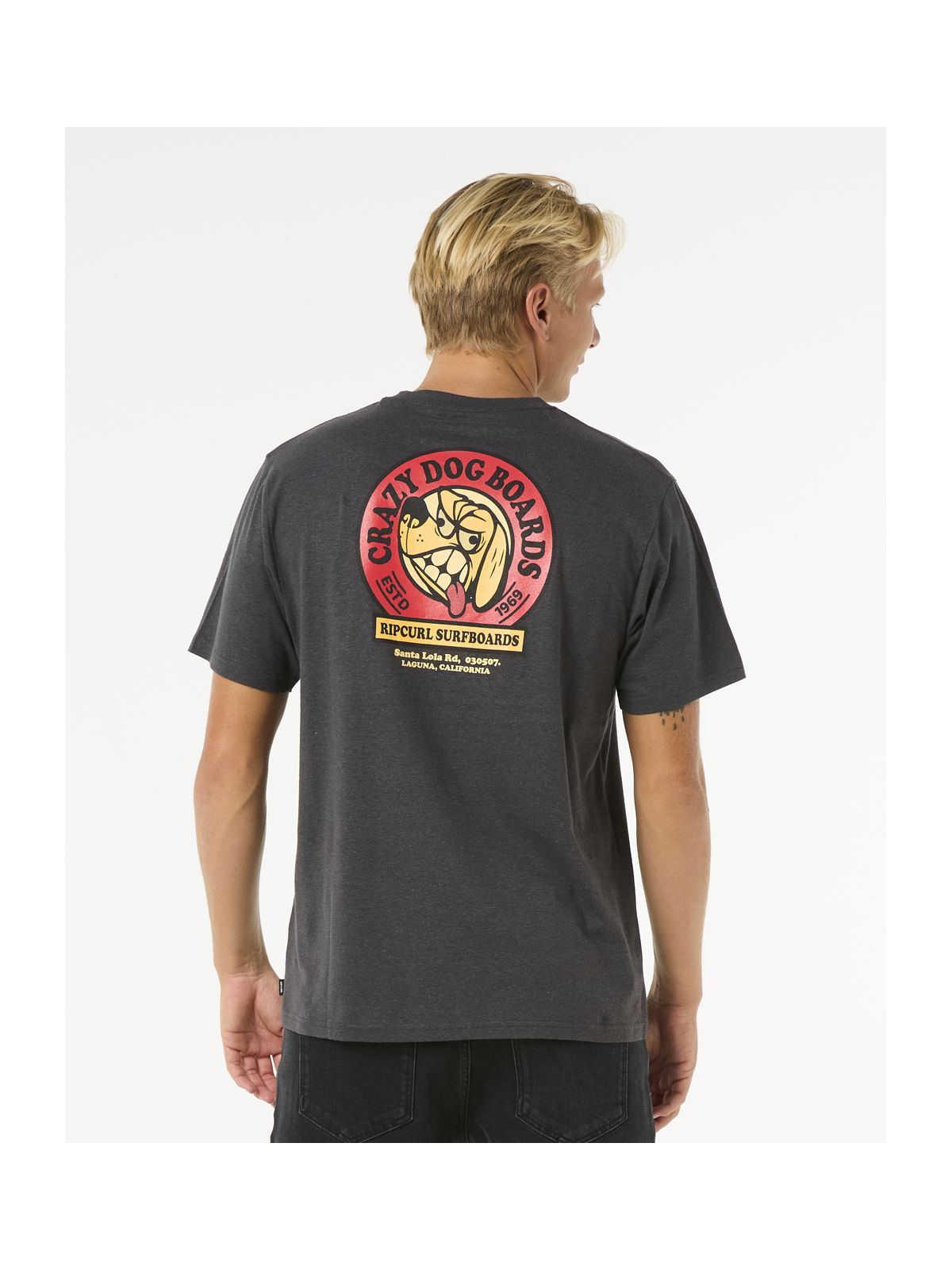 Koszulka RIP CURL Shaper Address Tee czarny