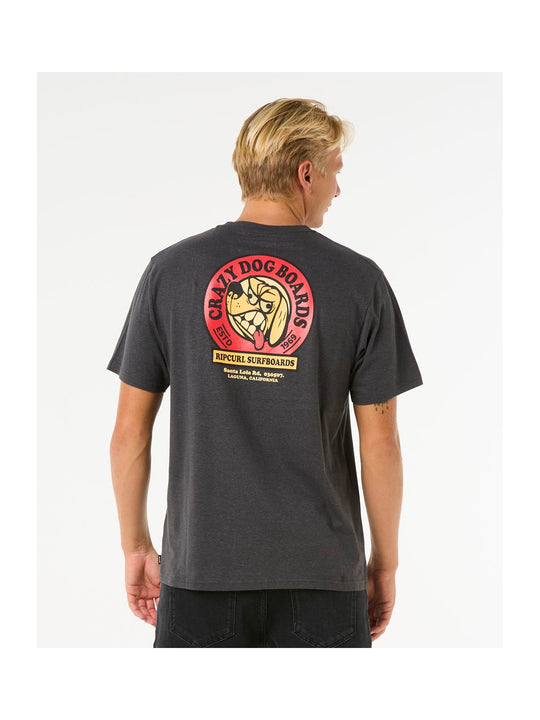 Koszulka RIP CURL Shaper Address Tee czarny
