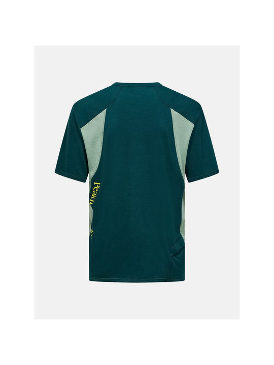 adventuresports koszulka-peak-performance-m-trail-wool-blend-shortsleeve-g80177050-45z tyl
