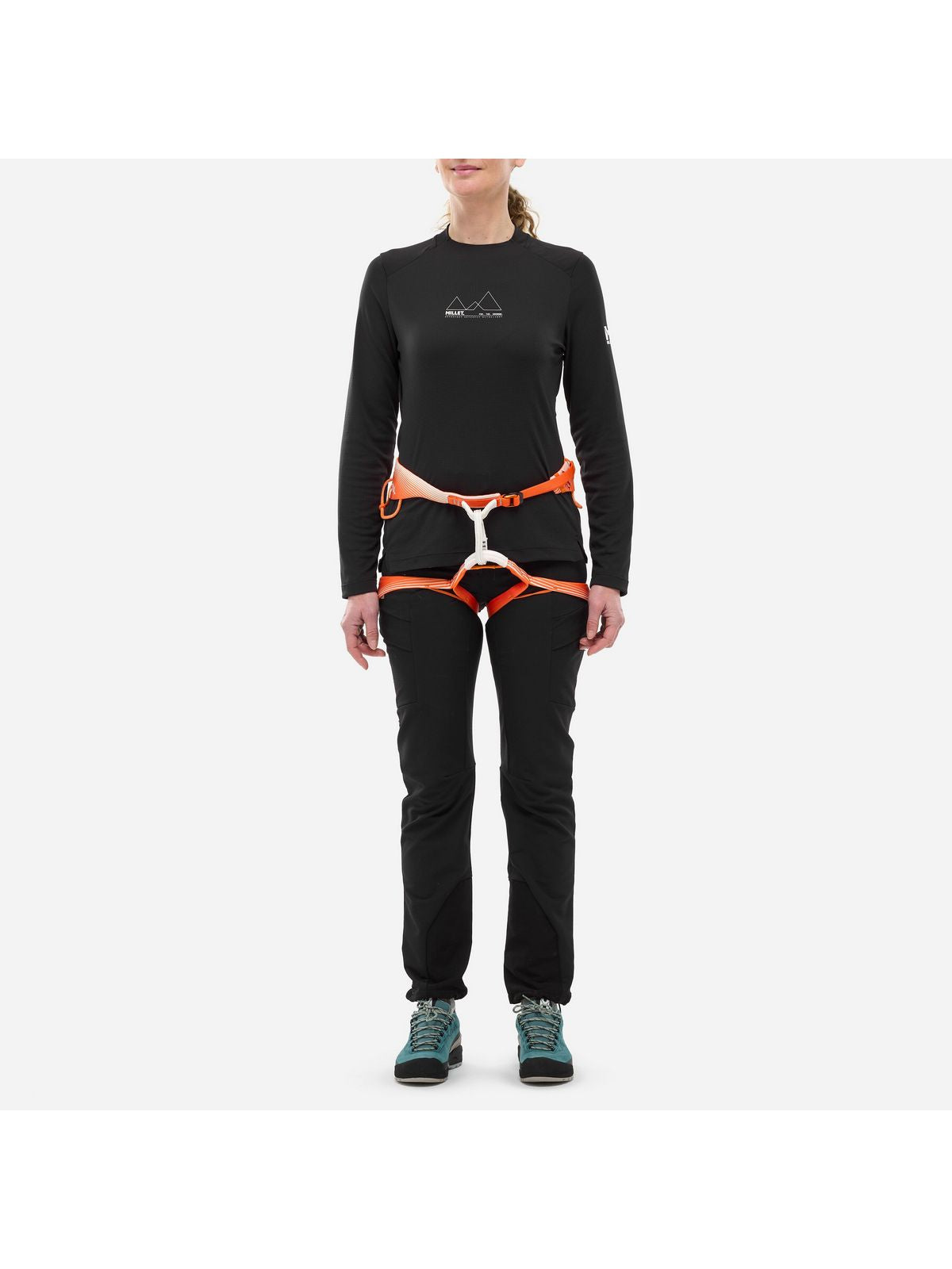 Koszulka MILLET KAMET TS LS W czarny - Adventure Sports
