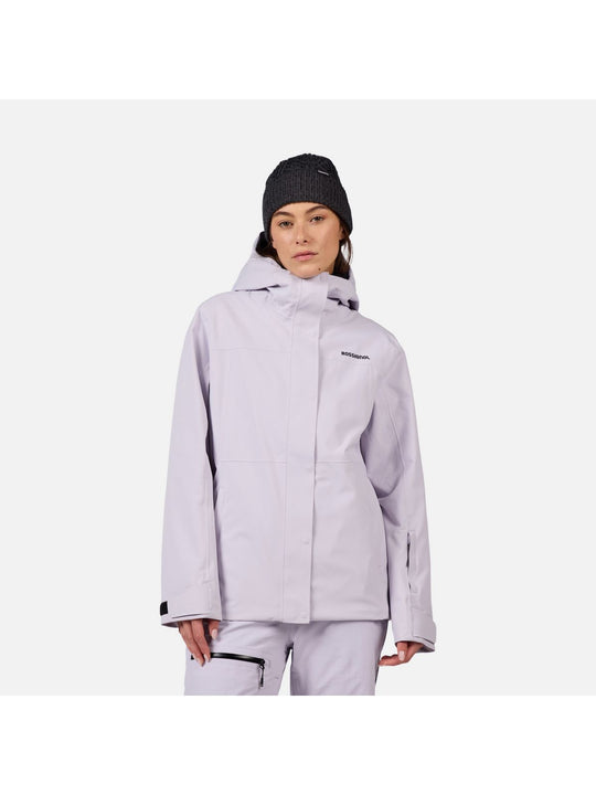 Kurtka narciarska damska ROSSIGNOL W DESAFIO 2L SHELL JKT szara
