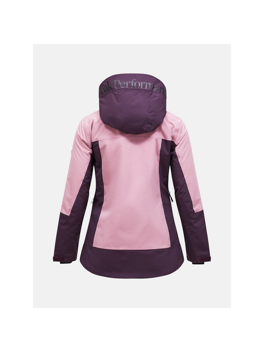 Damska kurtka na narty Peak Performance W Rider Tech Insulated Ja brązowy - Kurtka narciarska - Adventure Sports
