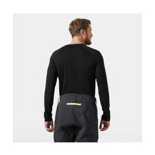 Bielizna termiczna męska HELLY HANSEN HH DURAWOOL LS HENLEY czarna
