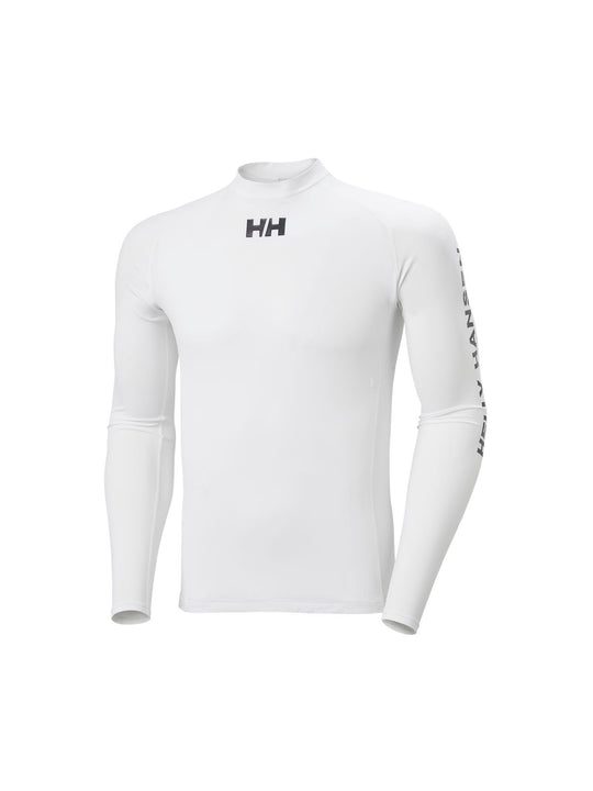 Lycra HELLY HANSEN Waterwear Rashguard biały - Adventure Sports
