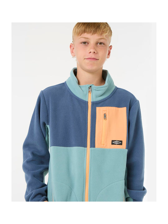 Bluza chłopięca RIP CURL Raw Energy Block Fleece - Boy niebieska
