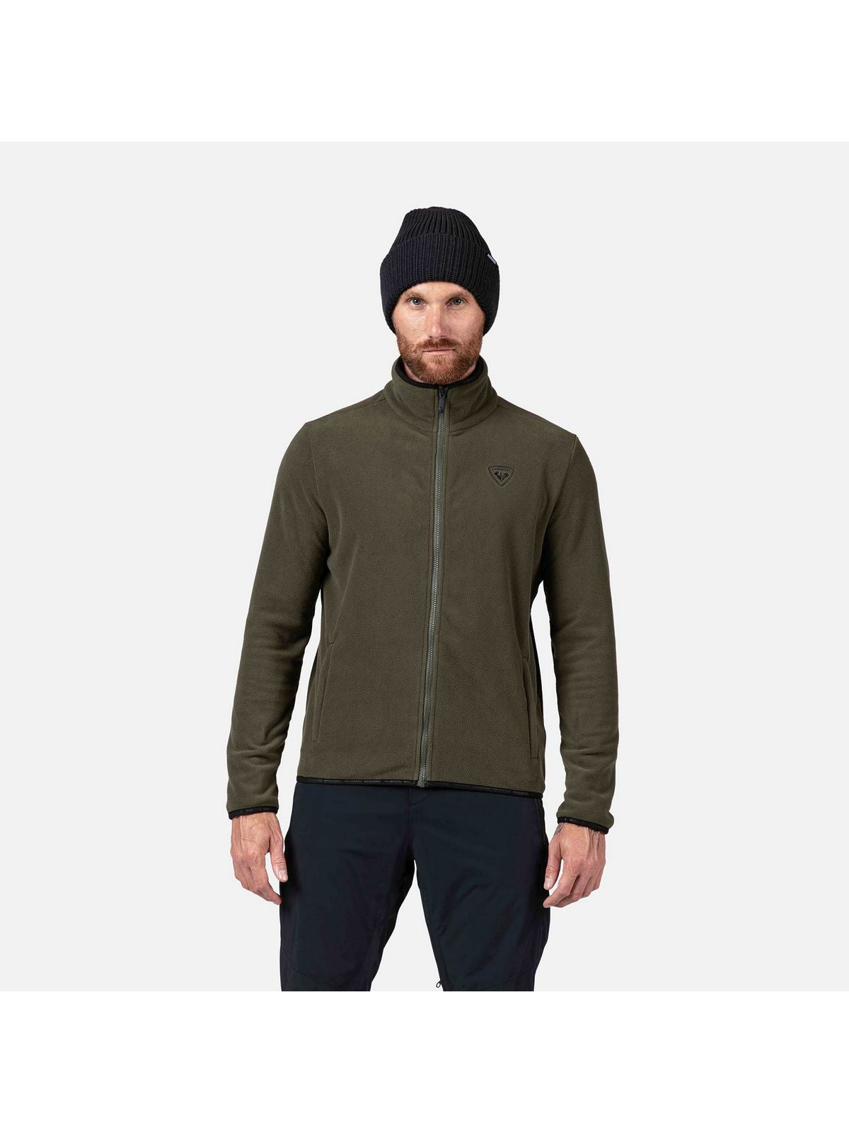 Bluza męska ROSSIGNOL Strawpile Fleece Fz zielona