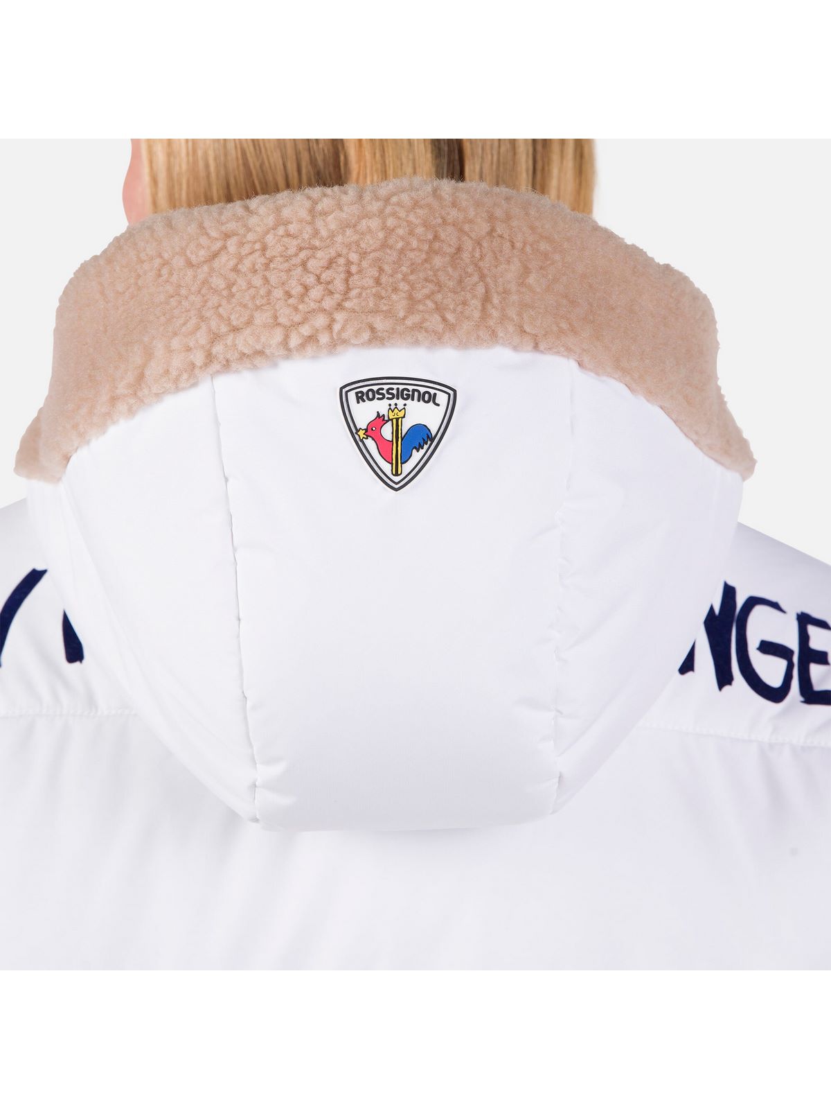 Kurtka narciarska damska Rossignol W Yety Fleecy Bomber Jkt biały - Adventure Sports