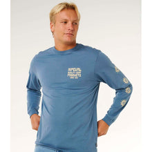 Koszulka męska RIP CURL Pacific Rinse L/S Tee niebieska
