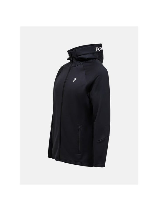 Bluza z kapturem męska PEAK PERFORMANCE M Rider Essentials Zip Hood czarna
