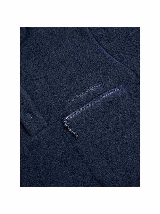 Polar Peak Performance M Fleece Snap T granatowy - Bluza - Adventure Sports
