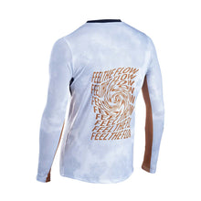 Koszulka rowerowa NORTHWAVE BOMB Jersey LS - biały/złoty - Adventure Sports
