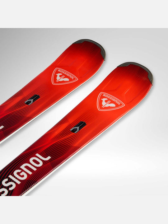 Narty ROSSIGNOL Hero LT Ti + wiązania LOOK Nx 12 Konect Gw B80 Silver Red
