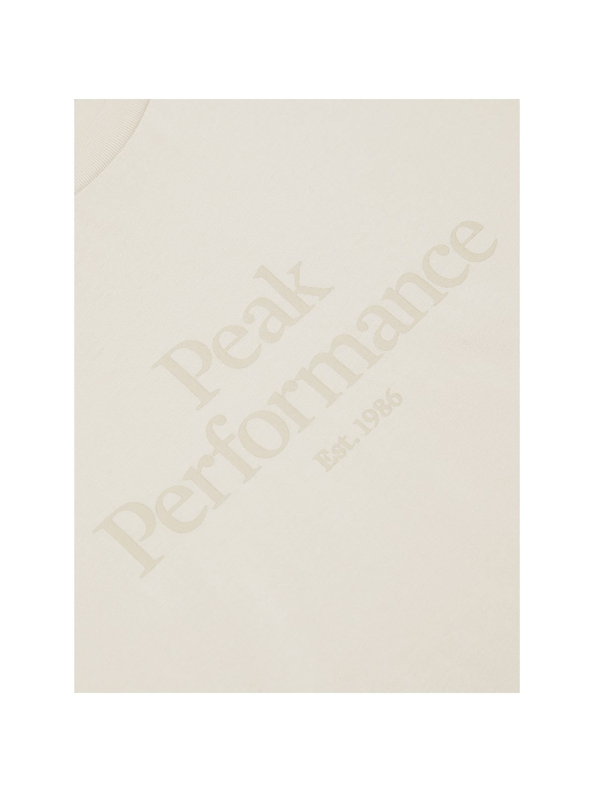 Koszulka Peak Performance W Original Tee beżowy - Adventure Sports
