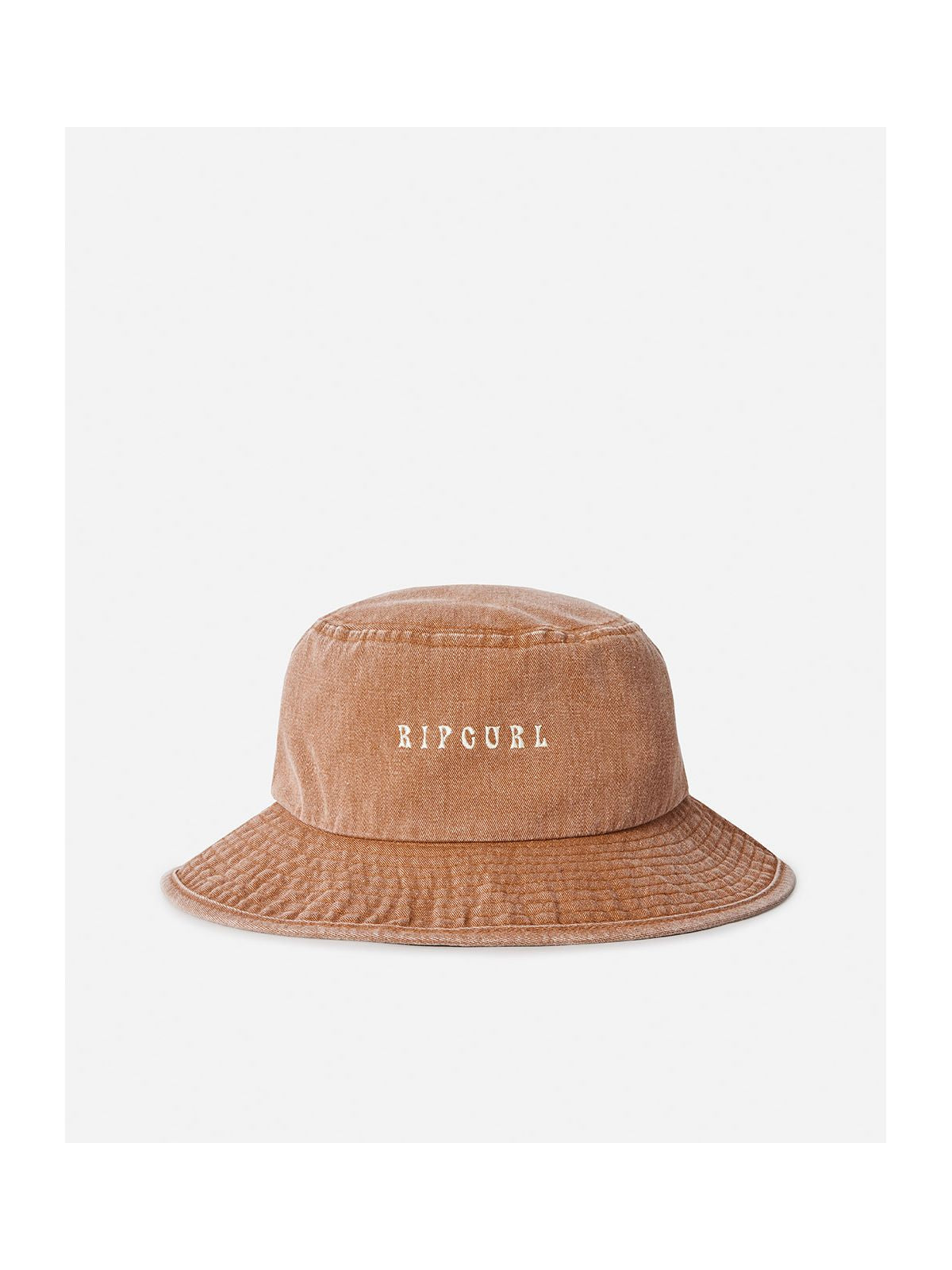 Kapelusz RIP CURL Washed Upf Mid Brim Hat brązowy - Czapka - Adventure Sports