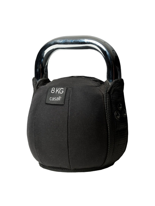 Ciężarek CASALL Kettlebell Soft 8kg kolor czarny
