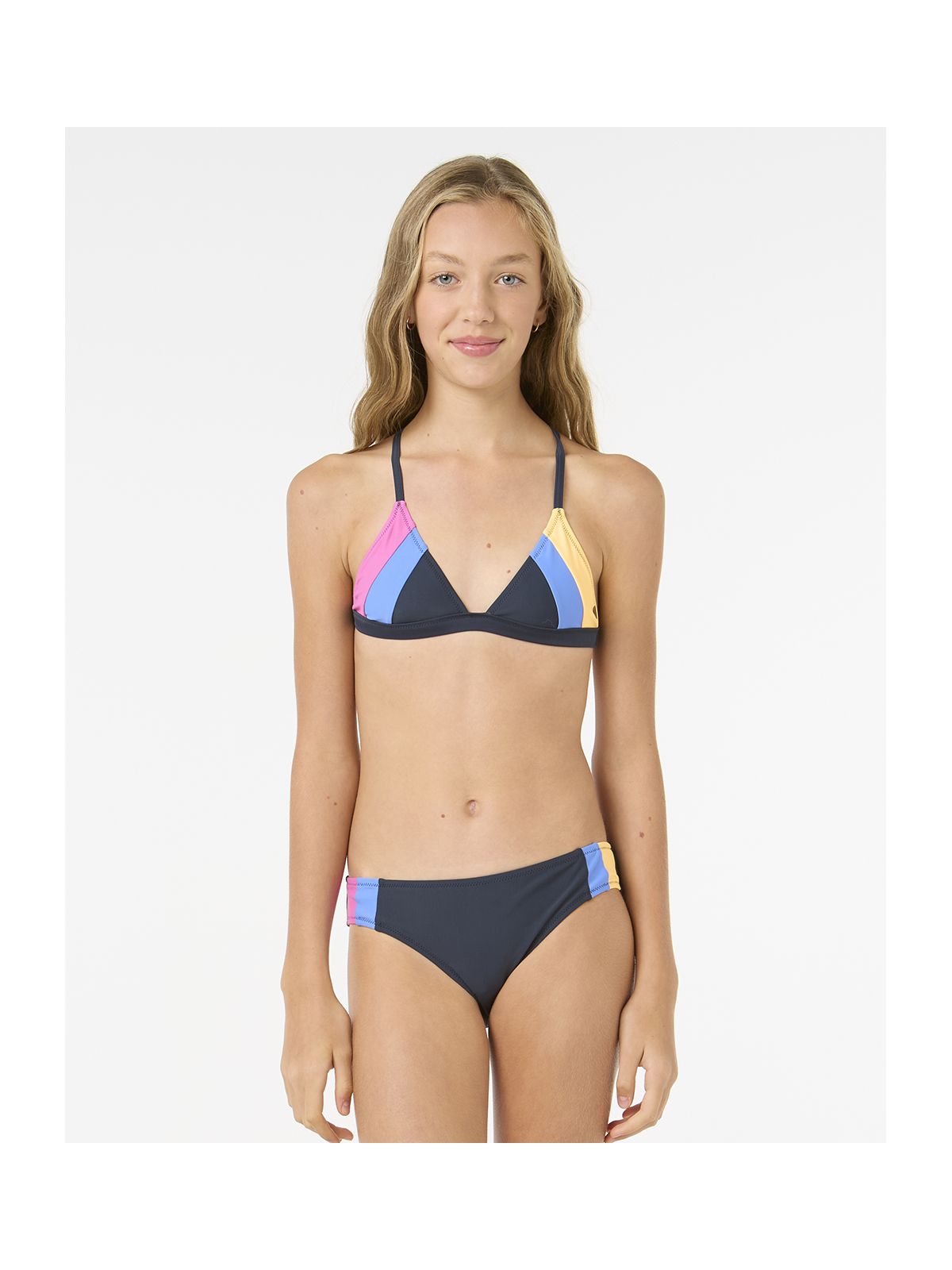 Kostium Kąpielowy RIP CURL Block Party Bikini -Girl - granatowy