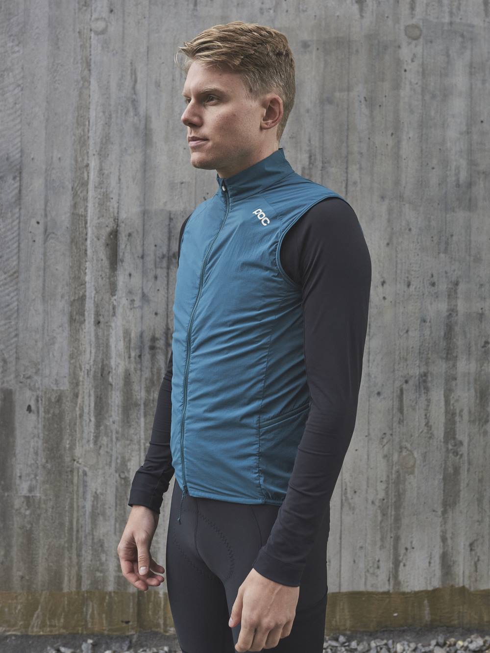 Kamizelka rowerowa POC PRO THERMAL - niebieski - Adventure Sports