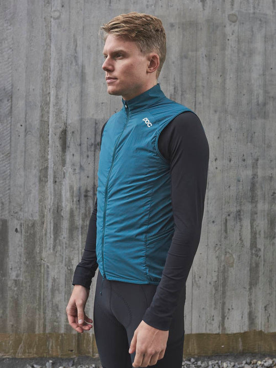 Kamizelka rowerowa POC PRO THERMAL - niebieski - Adventure Sports
