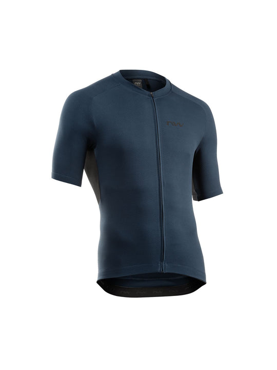 Koszulka rowerowa NORTHWAVE Force 2 Jersey niebieski - Adventure Sports
