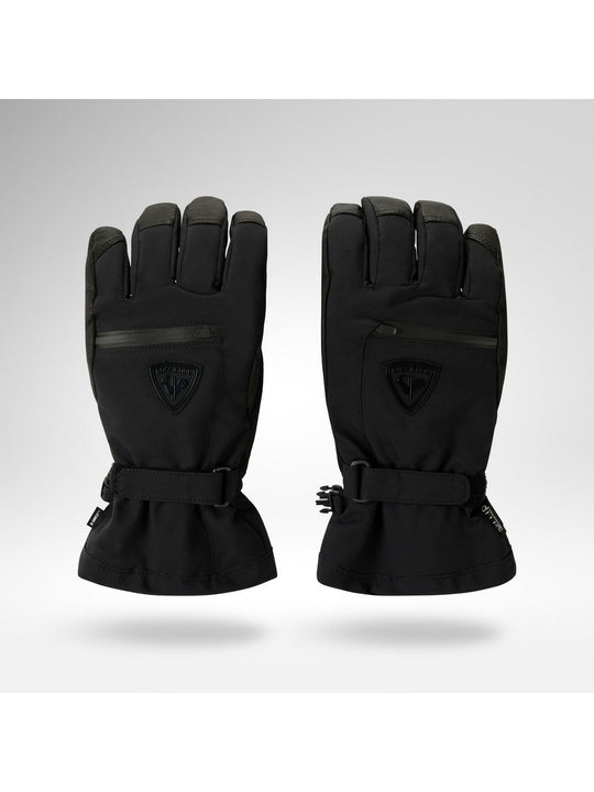 Rękawice narciarskie damskie ROSSIGNOL W Romy Ski Gloves R-Shell Dry czarne
