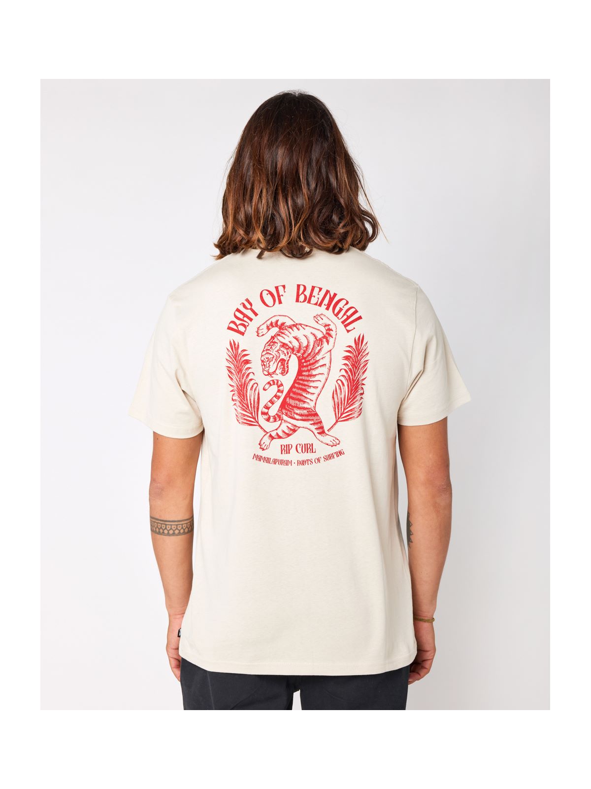 Koszulka RIP CURL Desti Animals Tee biały - Adventure Sports