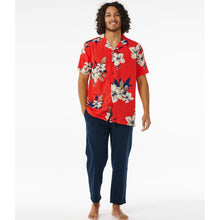 Koszula RIP CURL Aloha Hotel S/S Shirt czerwony - Koszulka - Adventure Sports
