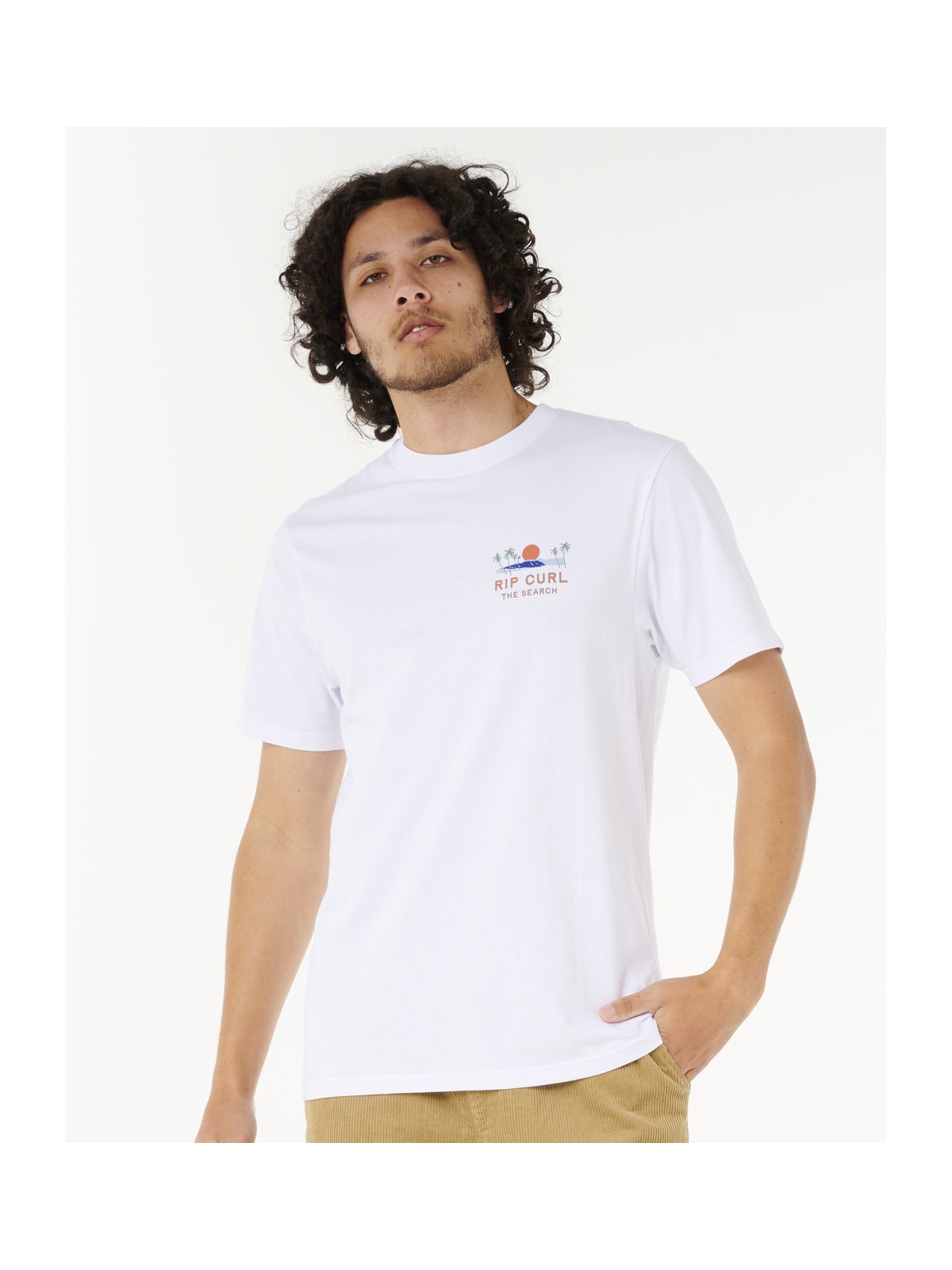 Koszulka RIP CURL Aots - Cody Welsh Tee biały - Adventure Sports